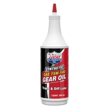 Lucas Oil SAE 75W-140 Synthetic Gear Oil Transmission Differential Lube 1 Quart