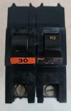 Federal Pacific  FPE NA230 30 AMP 2 POLE  blurry #