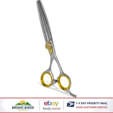 Professional Pet Grooming Thinning Scissors with Ergonomic Design and Case