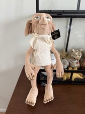 16" DOBBY Plush Stuffed Doll Wizarding World Harry Potter NWT Platform 9 3/4 UK