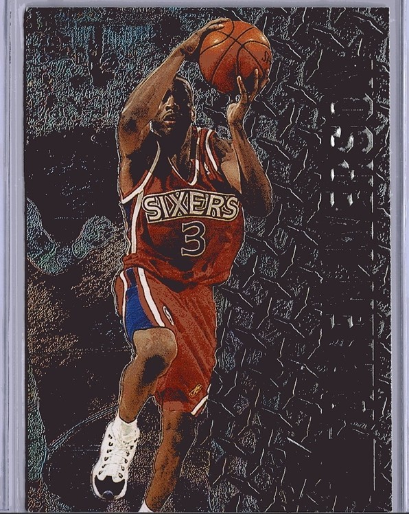1996-97 Fleer Metal - Allen Iverson #201 (RC)