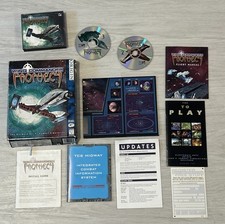 Wing Commander: Prophecy (PC, 1997, CD Rom) Big Box - Non testato - "Solo 2 CD"