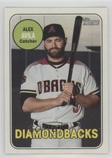 2018 Topps Heritage High Number Alex Avila #666 3do