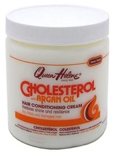 Queen Helene Cholesterol Conditioner 15 Ounce Argan Oil Hair Treatment