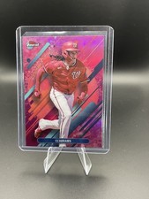 2025 Topps Finest - Rare C.J. Abrams #292 Magenta Refractor /200