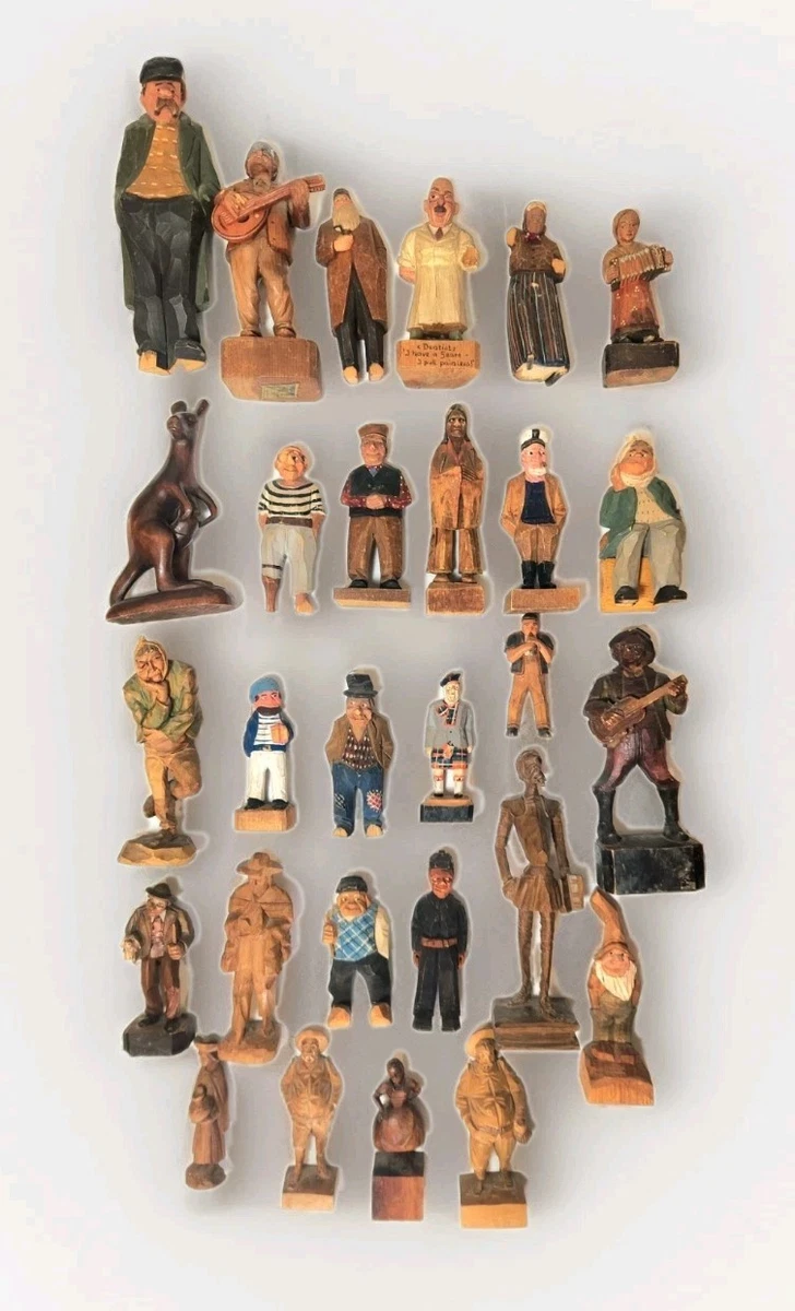 木制收藏品雕塑和雕像1950 - 1959年时期制造| eBay