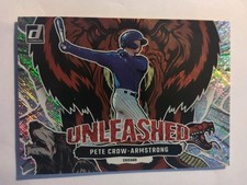 2023 Panini Donruss Pete Crow-Armstrong  Unleashed Silver Sparkle