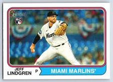 2023 Topps Heritage #582 Jeff Lindgren Miami Marlins