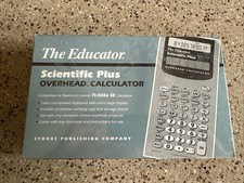 The Educator Overhead Calculator, intermediate math explorer, Texas instruments