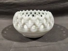 vtg westmoreland milk glass Rose Bowl doric  Pattern
