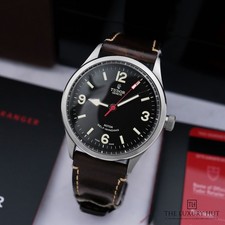 Tudor Heritage Ranger 79910 - 2018, Full Set Stainless Steel 41mm Black Dial