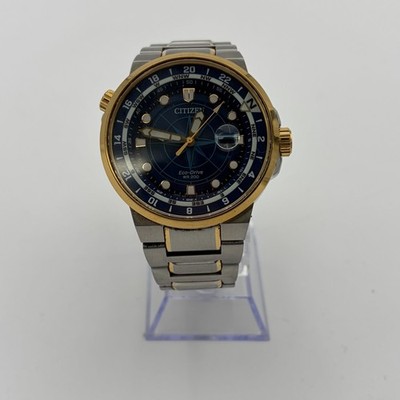 Citizen Eco-Drive Men's Endeavor Calendar Stainless Steel Watch