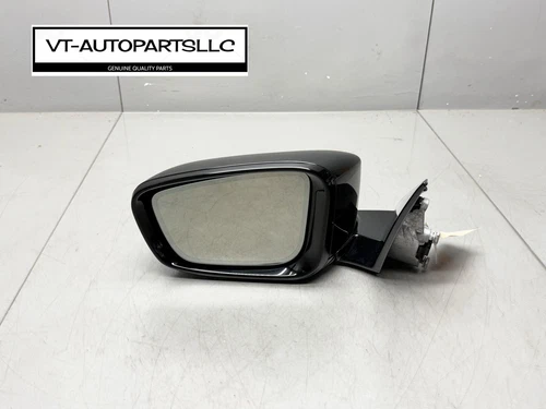 ⭐️2017 - 2020 BMW 530i 540i Left Driver Side View Mirror BLACK OEM-W/O Blind