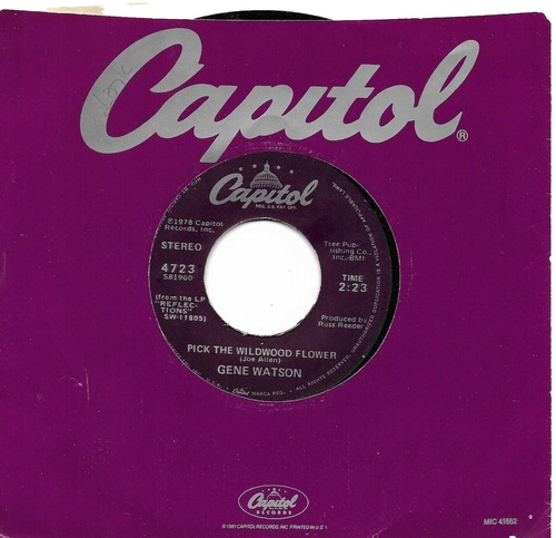 GENE WATSON: the dream's on me / same MCA 7