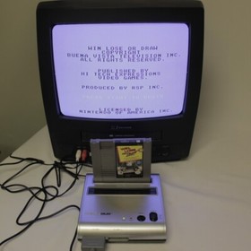 Original Nintendo NES Win Lose or Draw Video Game Cartridge Only ** Tested