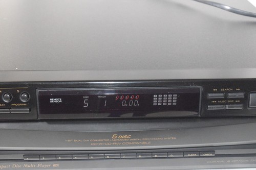 TEAC PD-D2750 5 Disc CD Player Carousel Changer - Picture 7 of 14