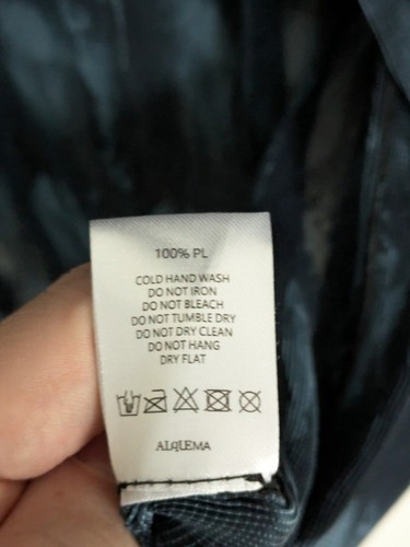 ALQUEMA Pleated Jacket ONE SIZE Navy Rose Pleat BNWT Similar To Issey Miyake - Picture 10 of 10