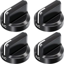 4 Top Burner Control Knob 316564511 AP4433359 PS2364186 for Frigidaire Range New