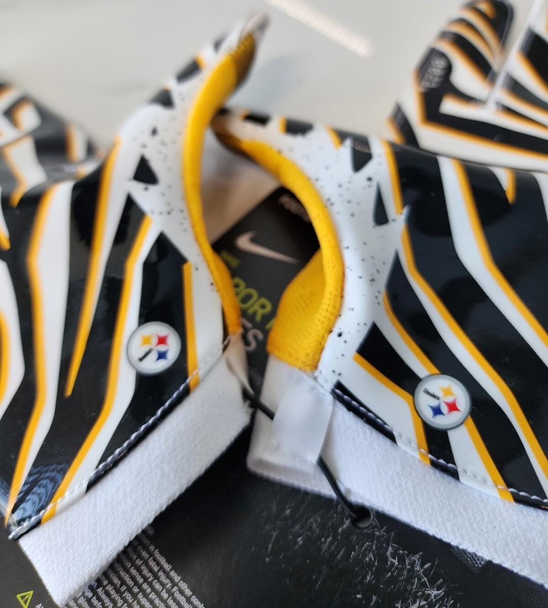 pittsburgh steelers nike vapor fly gloves