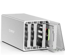 ORICO 4 Bay Hard Drive Storage Station-3.5 SATA HDD/SSD Storage Enclosure-80 TB