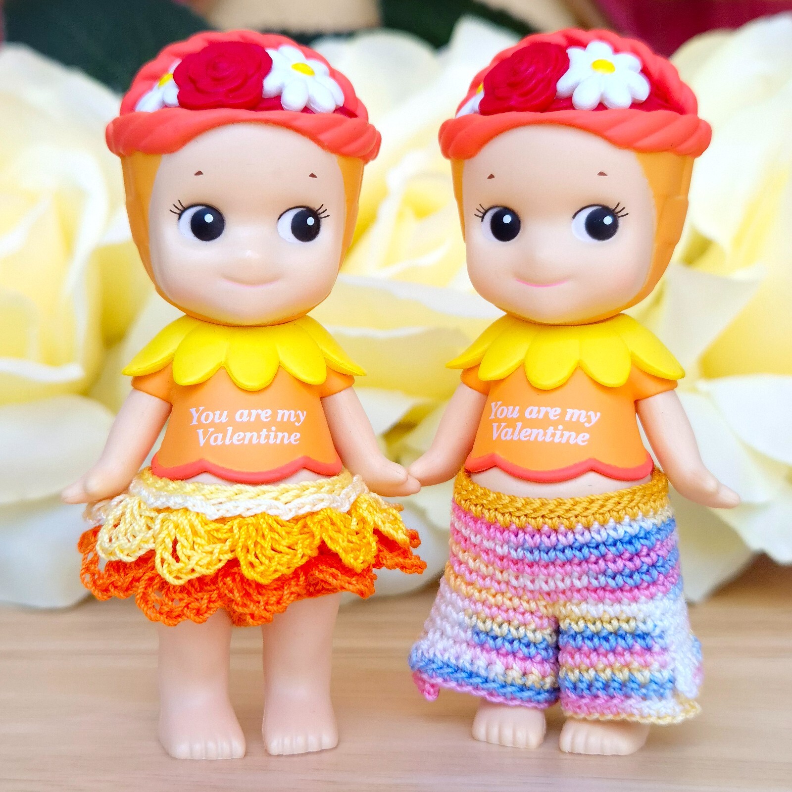 Sonny Angel 2018 Limited Valentine Rose Basket Mini Figure-image