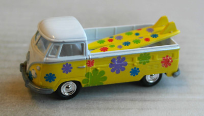 Johnny Lightning VW Volkswagen T1 Pritsche Luv Truck gelb/weiß Pickup Surfboards