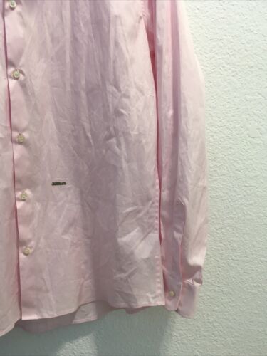 Dsquared2 uomo abito a maniche lunghe camicia rosa taglia 50 - Foto 3 di 7