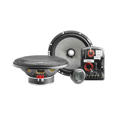 Focal 165 AS 6.5 in 2-Way Component Speaker System New Free Shipping Worldwide!