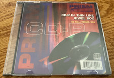 Prism CD-R Disc in Sealed Thin Line CD Jewel Case, 80 minutes / 700 MB / 48X