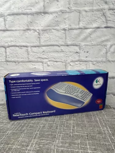 NewTouch Compact Keyboard Logitech Split Contoured Ergonomic SK-6201 Y-SD5