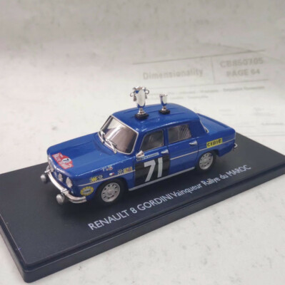 ELIGOR 1/43 Diecast Model Renault 8 Gordini Vainqueur Rallye du