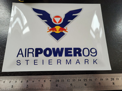 Blechschild AIRPOWER 09 Zeltweg STEIERMARK / 20 x 15 cm Avion  Aircraft YAKAiR