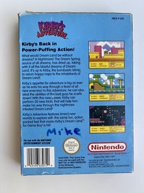 COMPLETE Boxed Nintendo Entertainment System NES Kirby's Adventure - PAL