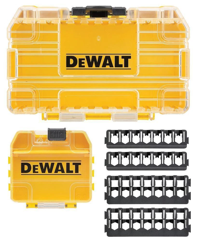 Small Tough Case Screwdriver Bit Bar Organiser DT70801 QZ eBay