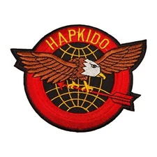Hapkido Eagle Patch Martial Arts Uniform Patch