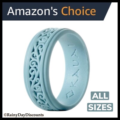 KAUAI Silicone Wedding Rings Timeless Elegance For Women Men