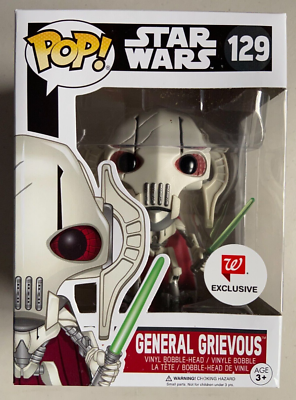 Funko Pop Star Wars General Grievous #129 Walgreens Exclusive
