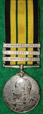 Africa General Service Medal 1902-56, (3) clasps, N. Nigeria 1902, 1903 and 1906