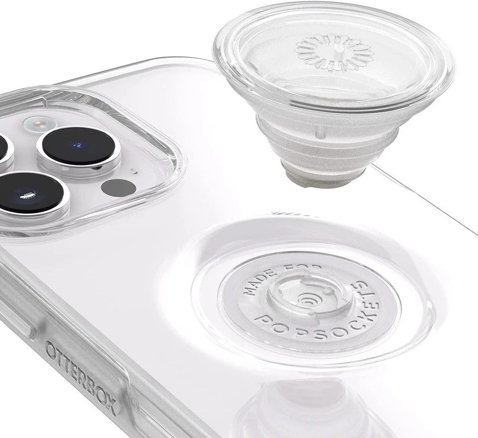 Funda Transparente OtterBox iPhone 14 Pro Pop Serie Symmetry - Transparente Foto 4 de 4