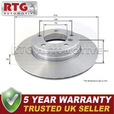Front Brake Disc Fits BMW 5 Series 2003-2010 2.0 D 2.5 3.0 + Other Models #1