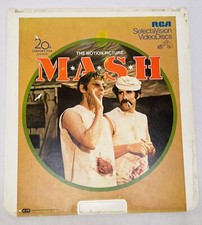 M A S H The Movie MASH 1970 Elliott Gould Donald Sutherland CED RCA Video Disc