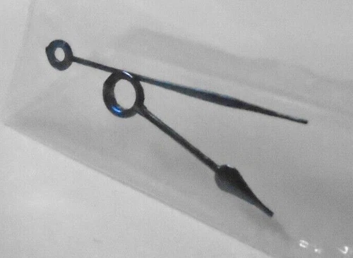 ELGIN 18 SIZE BLUE SPADE HANDS  HOUR + MINUTE   NOS  ---  BB-905