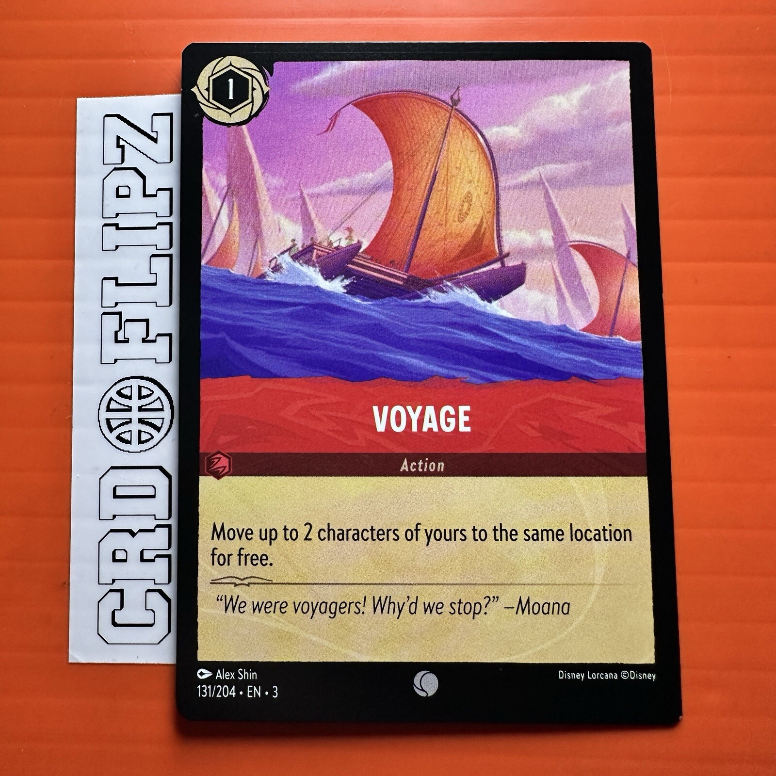 Voyage 131/204 - Disney Lorcana TCG Into the Inklands (2024) - Near Mint (NM)