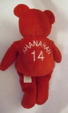 Brendan Shanahan- 14-Detroit Red Wings-Hockey-Bean Bag Bear-9"Tall-Salvino's