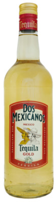 (19,95 /L) Dos Mexicanos Tequila Gold | 1 Liter Flasche