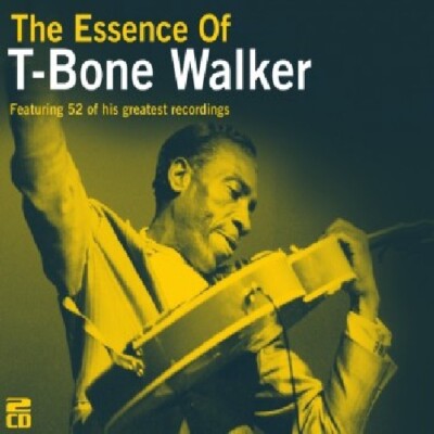 T-BONE WALKER : ESSENCE OF (CD) 2 DISC + FRONT & BACK CVR ART - NO CASE - LN