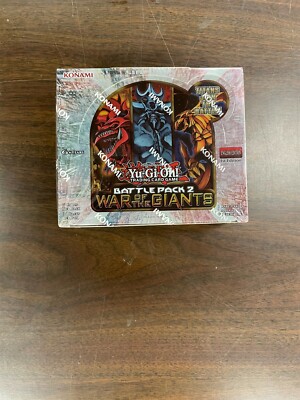 *Sealed Battle Pack 2: War of the Giants Booster Box [1st Edition]* YuGiOh  -Kid | eBay