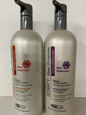  [ IDEN ] Bee Propolis Bee Balanced Shampoo  Conditioner 32 fl. oz each