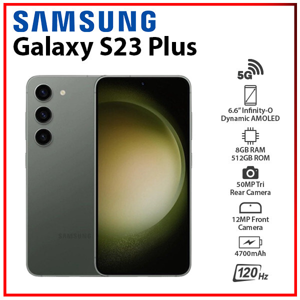 Samsung Galaxy S23+ Plus 5G GREEN 8+512GB Dual SIM Android