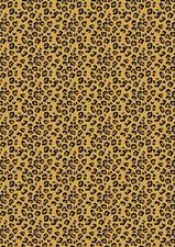 Leopard Print Pattern Wallpaper A4 Sized Edible Wafer Paper / Icing Sheet 